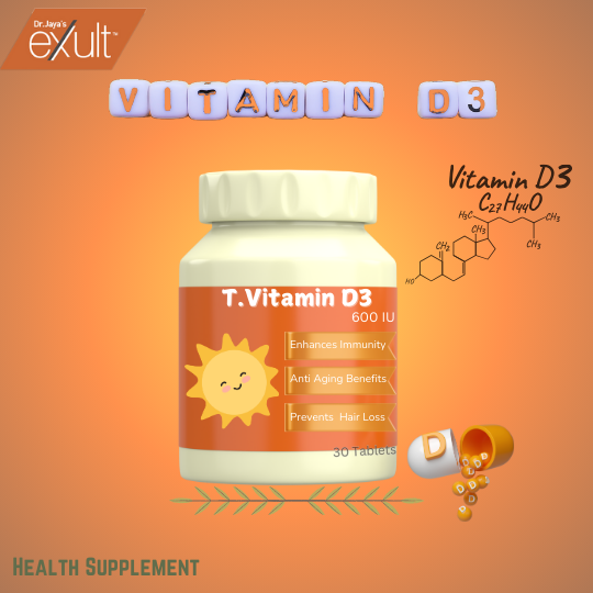 Vitamin D3 600 IU